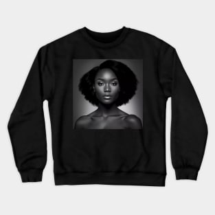 Black Elegance T-Shirt Crewneck Sweatshirt